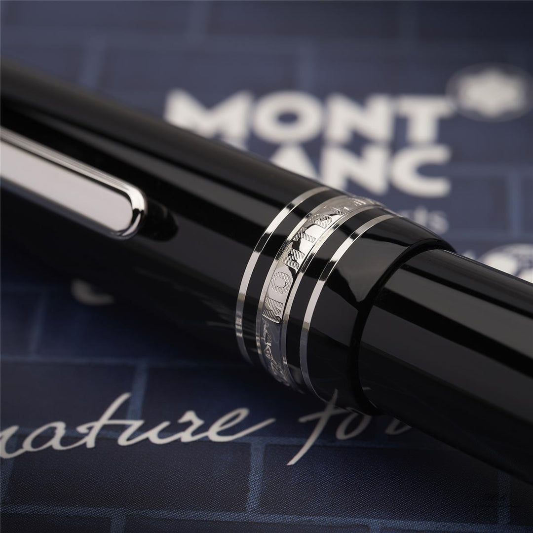 Montblanc Meisterstück Unicef 2013 Le Grand No 162 Platin Roller Ball ID 109350