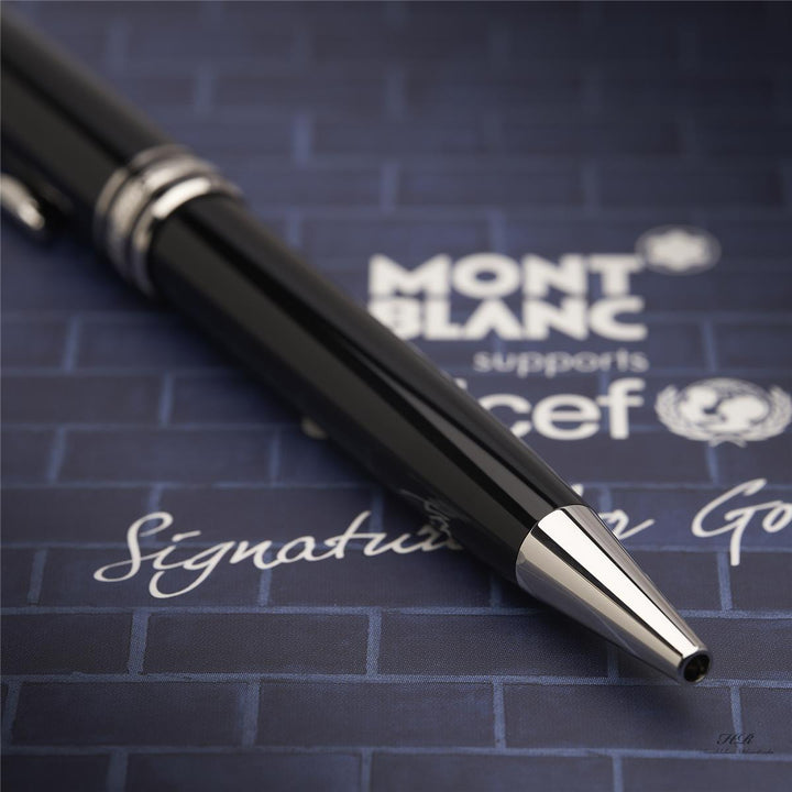 Montblanc Meisterstück Unicef 2013 Classique 164 Platin Kugelschreiber ID 109355