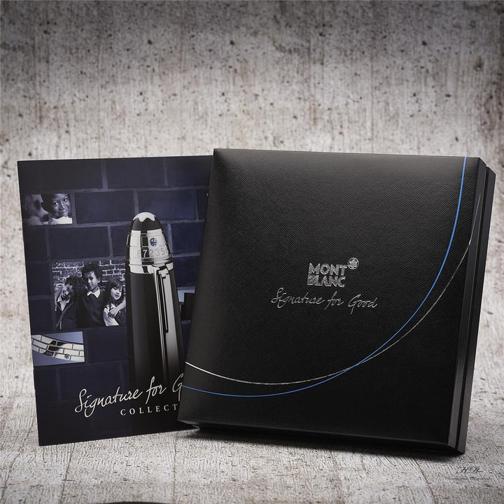 Montblanc Meisterstück Unicef 2013 Classique 164 Platin Kugelschreiber ID 109355