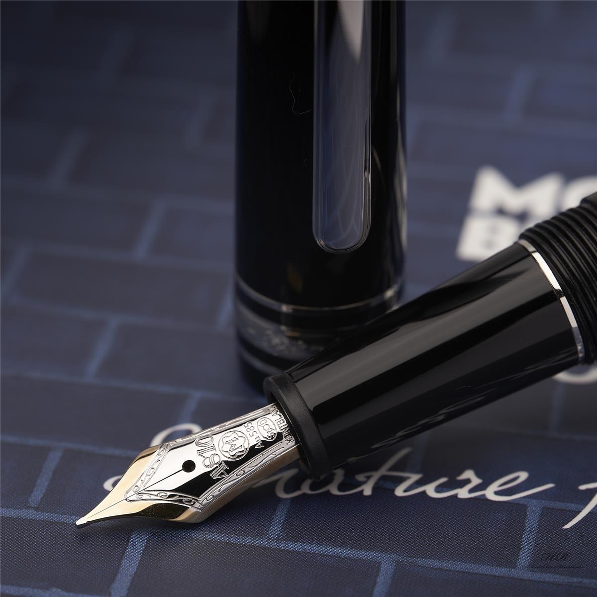 モンブラン 万年筆 145 ユニセフ 2013 109353 Unicef ​​2013 Classique Platinum fountain pen – Handelshaus