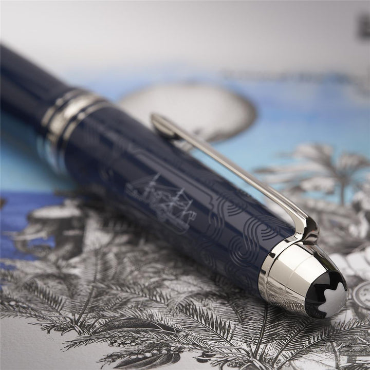 Montblanc Meisterstück Around the World in 80 Days LeGrand Fountain Pen 126199