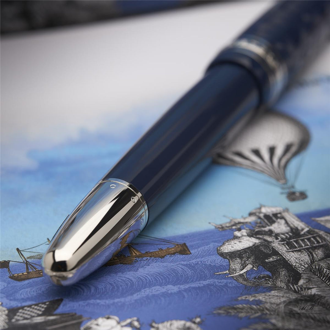 Montblanc Meisterstück Around the World in 80 Days LeGrand Fountain Pen 126199