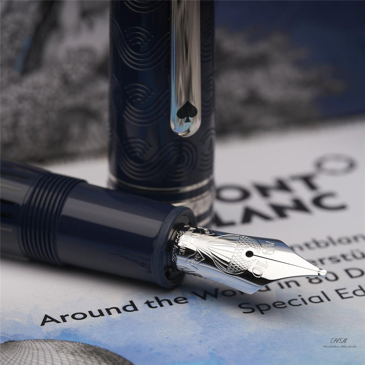 Montblanc Meisterstück Around the World in 80 Days LeGrand Fountain Pen 126199