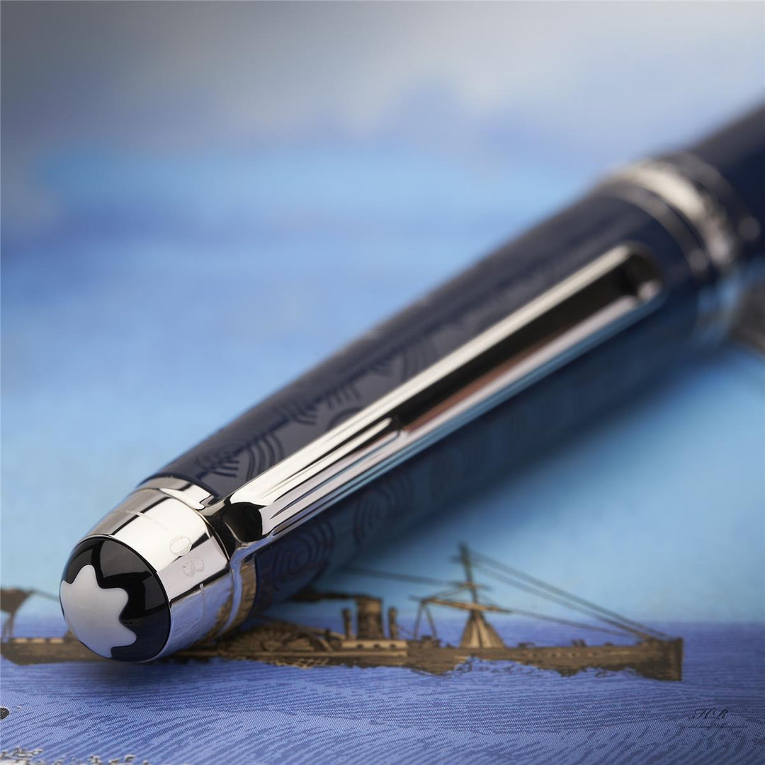 Montblanc Meisterstück Around the World in 80 Days Midsize Ballpoint Pen 126342