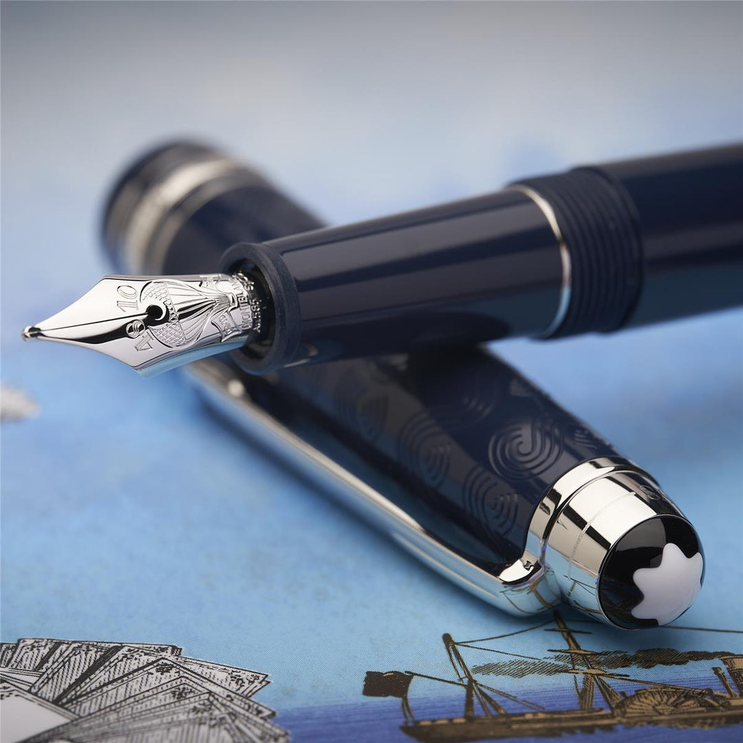 Montblanc Meisterstück Around the World in 80 Days Classique Fountain Pen 126344