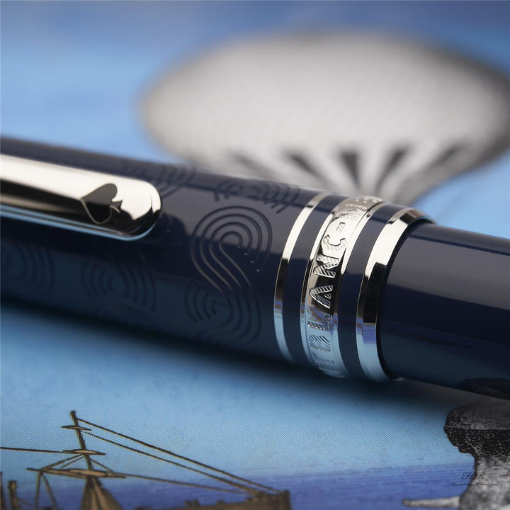 Montblanc Meisterstück Around the World in 80 Days Resin Kugelschreiber 126347