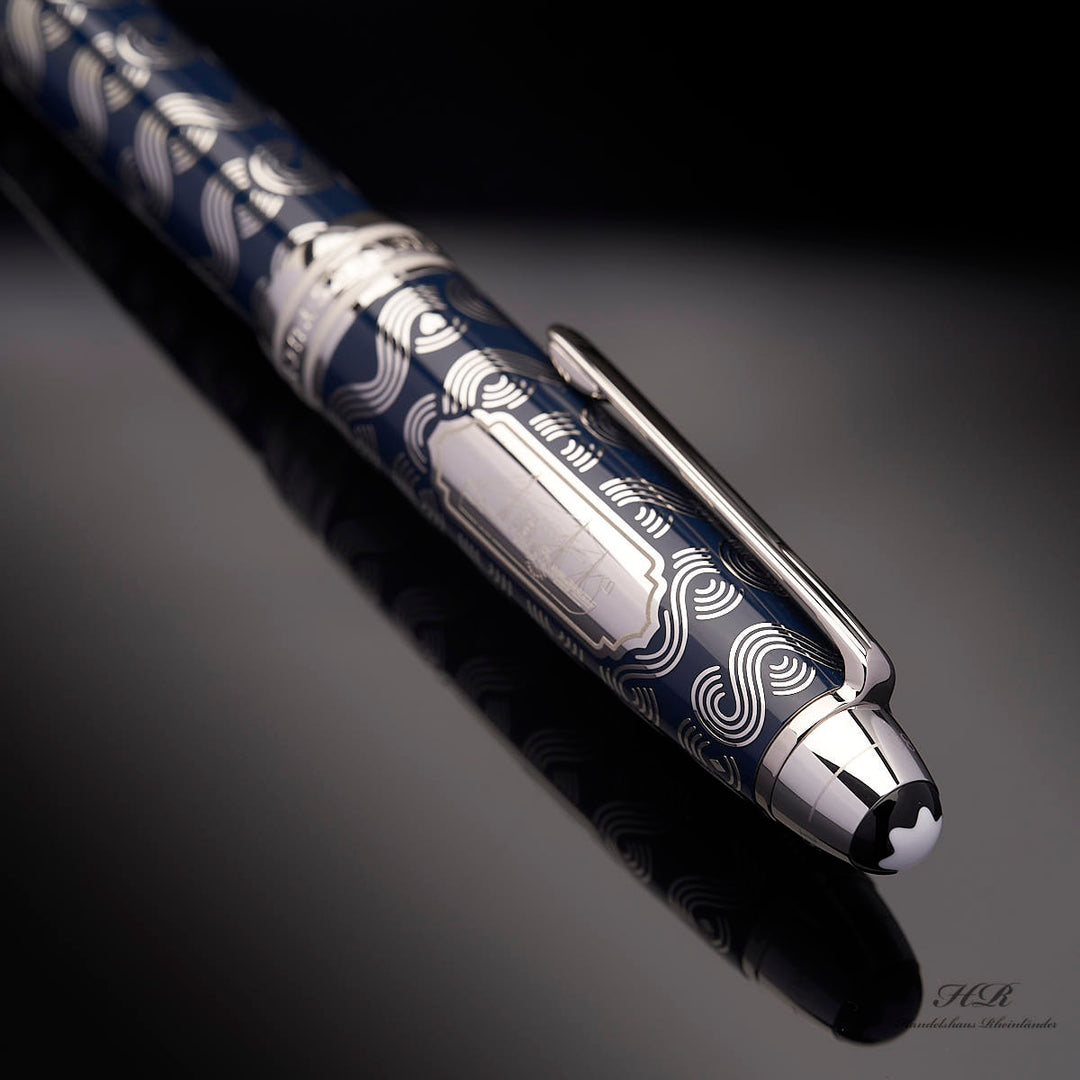 Montblanc Meisterstück Solitaire Around the World in 80 Days Fountain Pen 126353