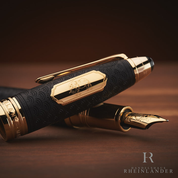 Montblanc Solitaire LeGrand Around the World in 80 Days Fountain Pen ID 128485