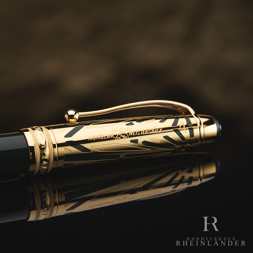 Montblanc Origin Collection Solitaire Doue Classique Fountain Pen Green 131350