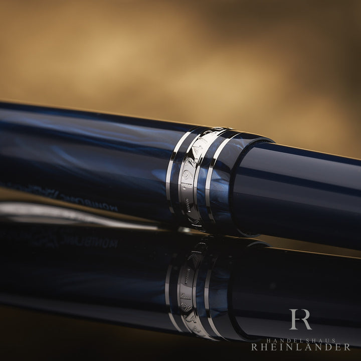 Montblanc Meisterstück Origin Collection Midsize Ballpoint Pen Blue Resin 131340