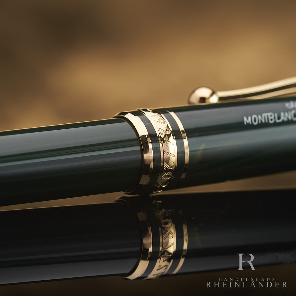 Montblanc The Origin Collection Classique Ballpoint Pen Green Resin ID 131344