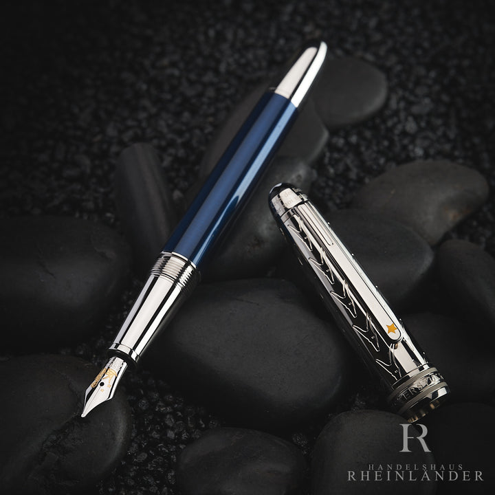 Montblanc Meisterstück Doue Le Petit Prince Fox Classique Fountain Pen ID 118061 