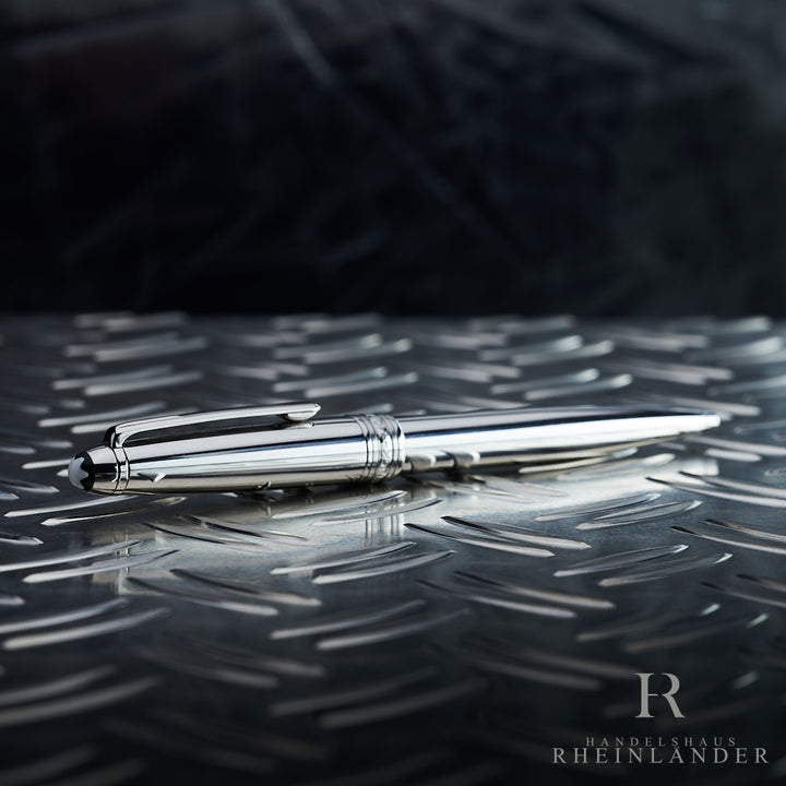 Montblanc Meisterstück Solitaire Stainless Steel Classique Kugelschreiber 23164