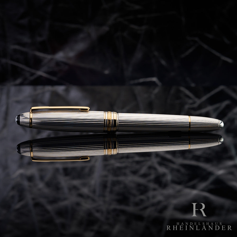 Montblanc Meisterstück Solitaire 925er Silber LeGrand Fülllfederhalter ID 1468