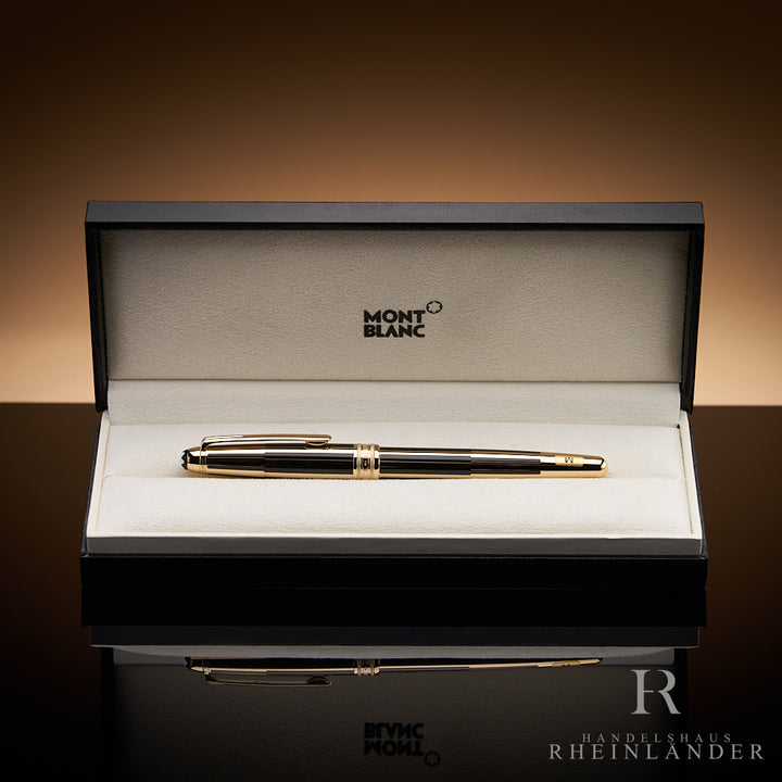 Montblanc Meisterstück Solitaire Gold and Black Classique Füller ID 35979 OVP