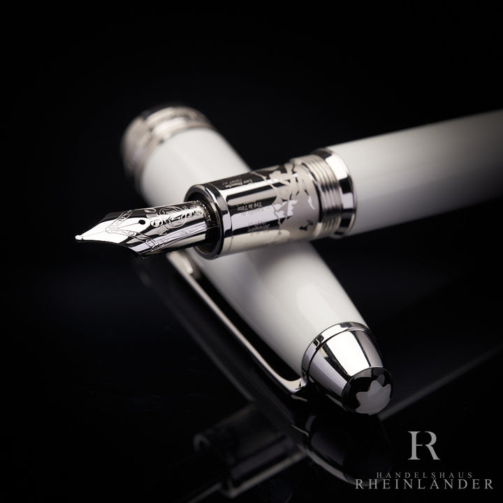 Meisterstück Le Grand Tribute to the Mont Blanc Solitaire fountain pen ID 110599 OVP