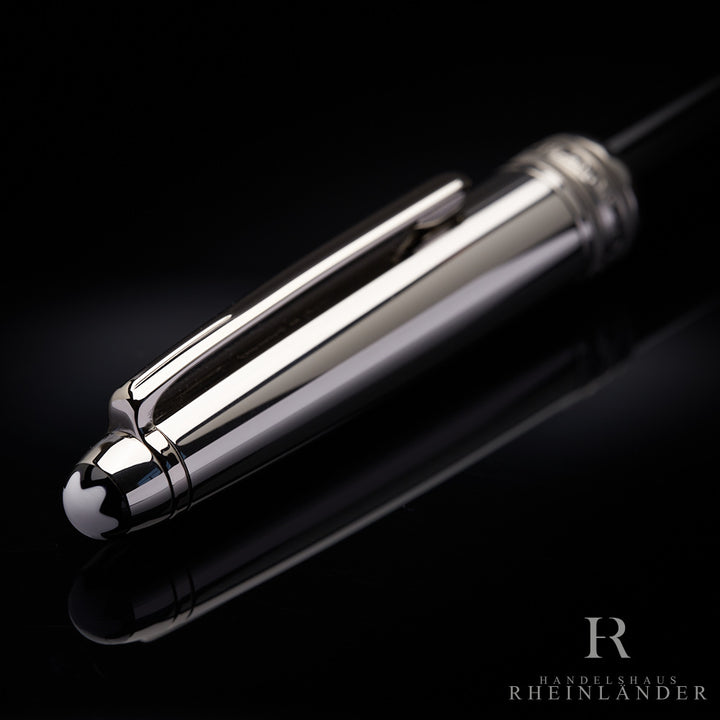 Montblanc Solitaire Stainless Steel Doué Classique Füllfederhalter ID 05013 OVP