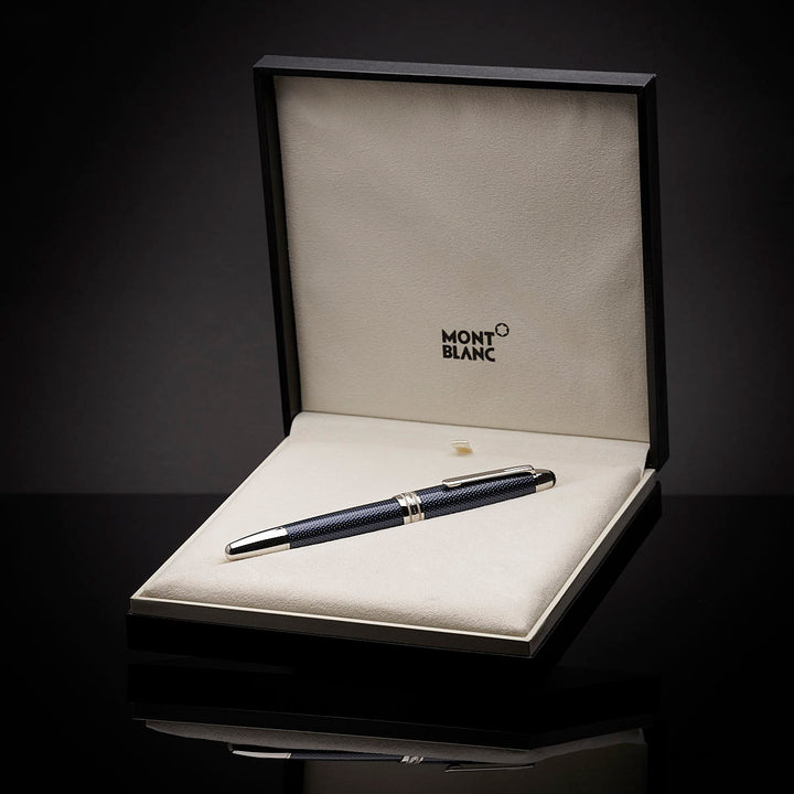 Montblanc Meisterstück Blue Hour Solitaire Le Grand Fountain Pen ID 112889