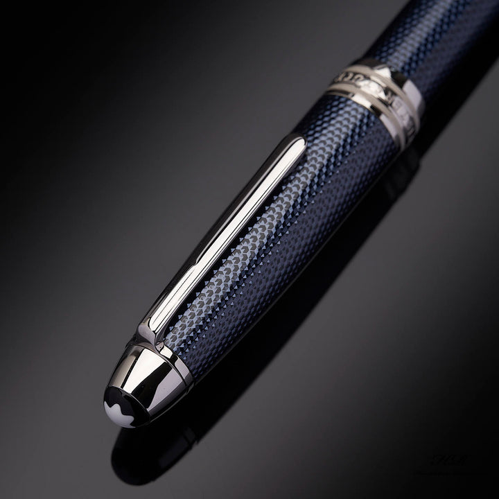 Montblanc Meisterstück Blue Hour Solitaire Le Grand Fountain Pen ID 112889