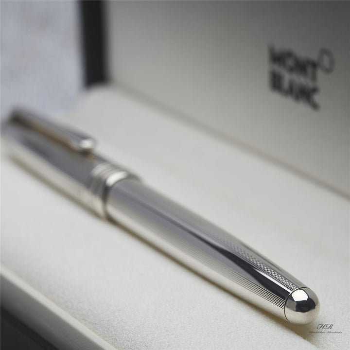 Montblanc Solitaire 925er Sterling Pure Silver Classique Füllfederhalter OVP