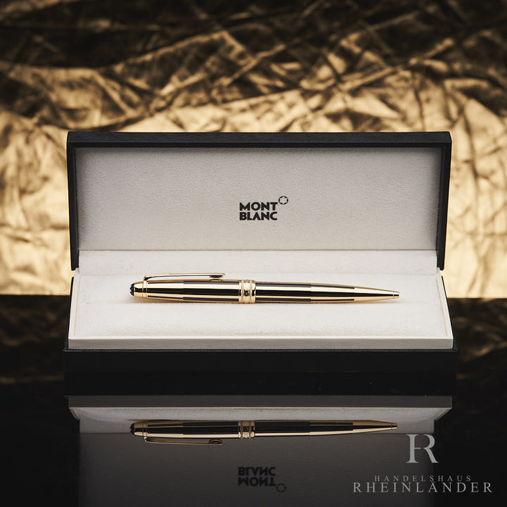 Montblanc Meisterstück Solitaire Gold and Black Classique Kugelschreiber 35981