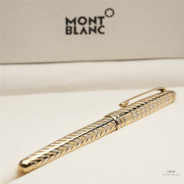 Montblanc Solitaire 750 18 ct SOLID GOLD Classique fountain pen ID 1449 ID 17401 orig