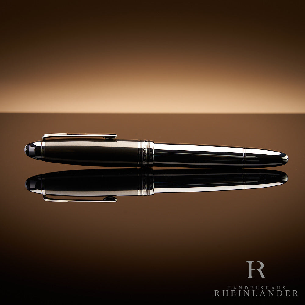 Montblanc Meisterstück Solitaire LeGrand Hematite 146 Fountain Pen ID 23246 OVP