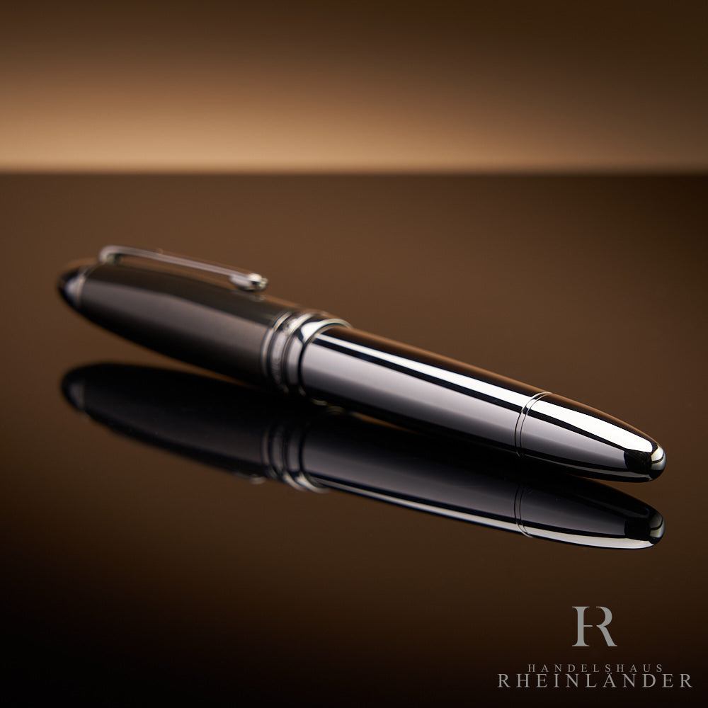 Montblanc Meisterstück Solitaire LeGrand Hematite 146 Fountain Pen ID 23246 OVP