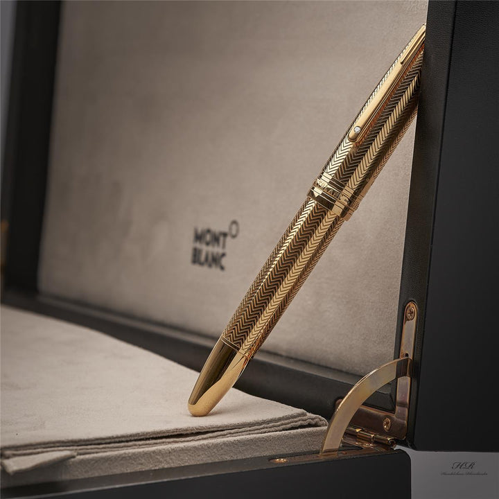 Montblanc Meisterstück Le Grand Füllfederhalter Solitaire Barley ID 104552 OVP