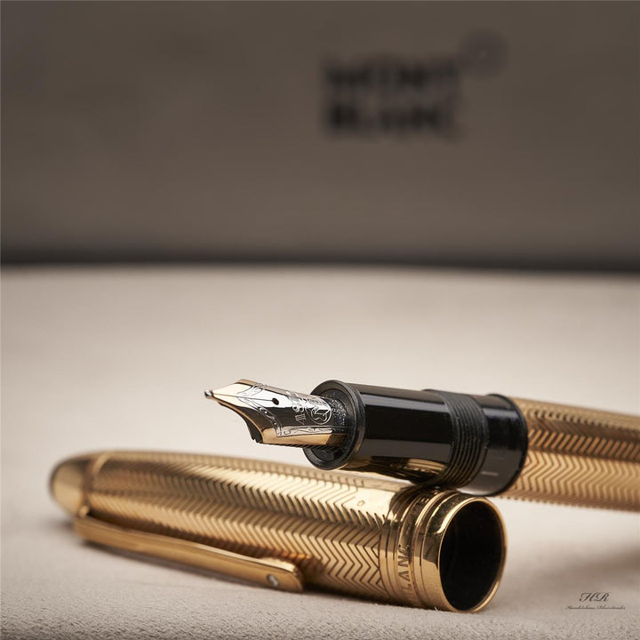 Montblanc Meisterstück Le Grand Füllfederhalter Solitaire Barley ID 104552 OVP