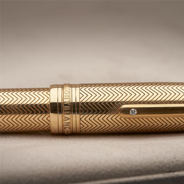 Montblanc Meisterstück Le Grand Füllfederhalter Solitaire Barley ID 104552 OVP