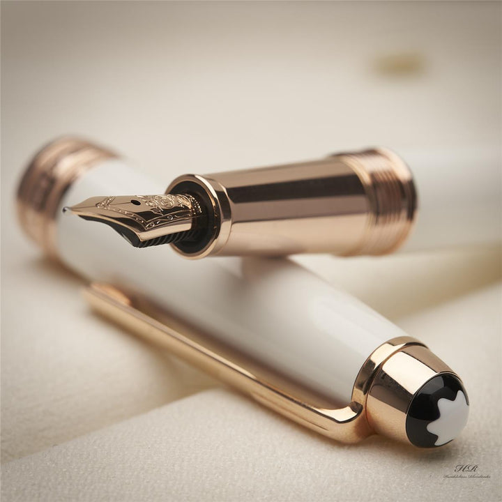 Montblanc Meisterstück Solitaire Red Gold Classique Fountain Pen ID 113323 OVP