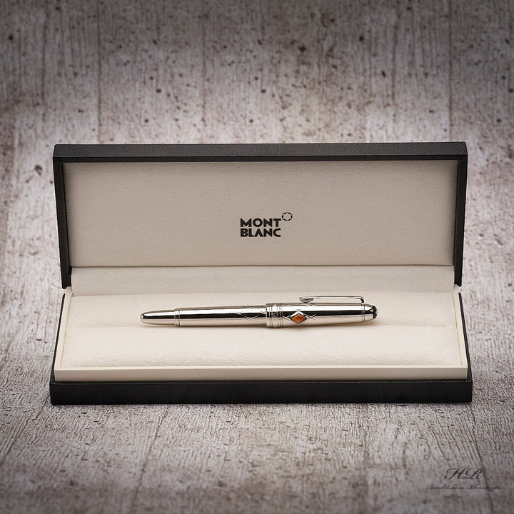 Montblanc Solitaire Artisan Collection Jungle Eyes Citrine Mozart Fountain Pen