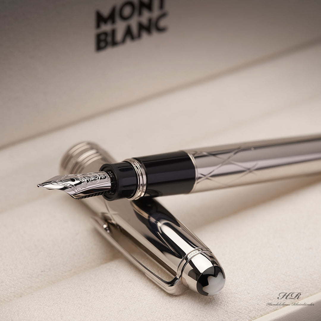 Montblanc Solitaire Artisan Collection Jungle Eyes Citrine Mozart Fountain Pen