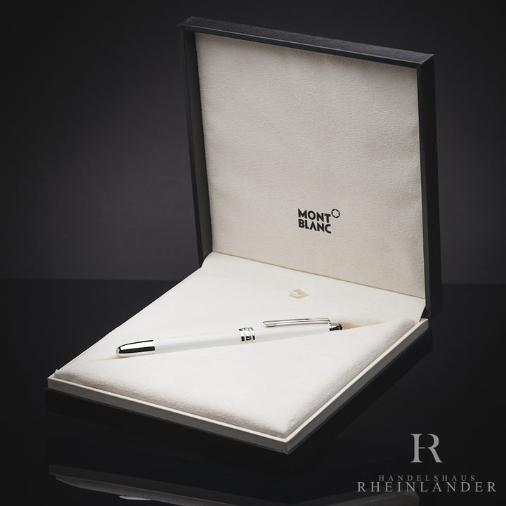 Montblanc Meisterstück Solitaire White Classique Füllfederhalter ID 111937 OVP