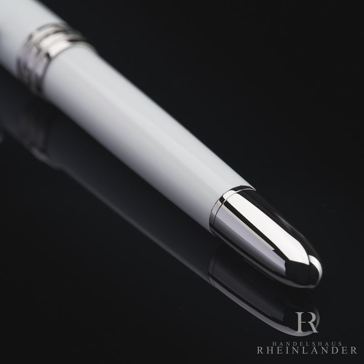 Montblanc Meisterstück Solitaire White Classique Füllfederhalter ID 111937 OVP