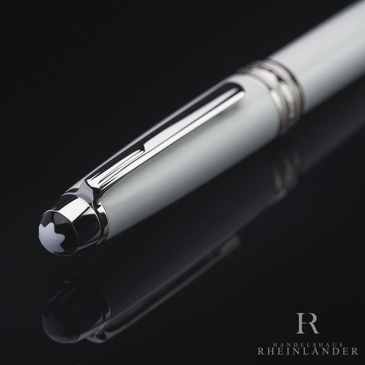 Montblanc Meisterstück Solitaire White Classique Füllfederhalter ID 111937 OVP