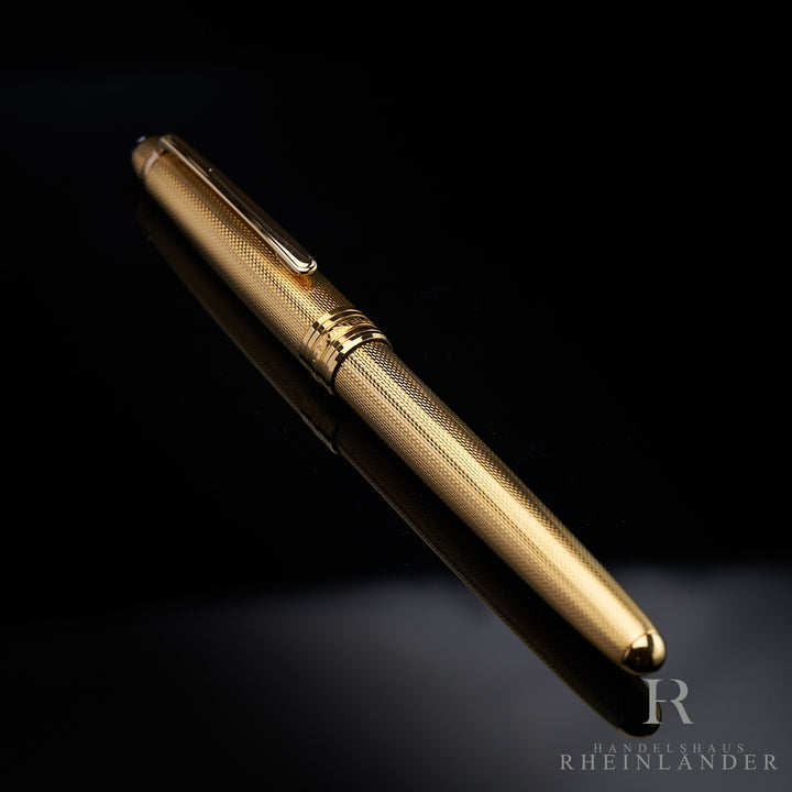 Montblanc Meisterstück Solitaire Classique Gold Plated Feinkorn Rollerball 1634