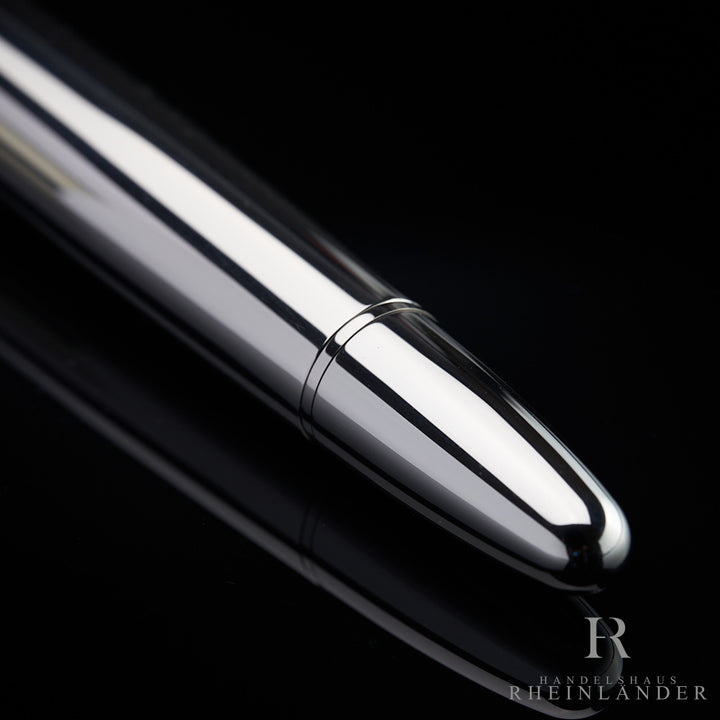 Montblanc Meisterstück Solitaire LeGrand Stainless Steel Fountain Pen ID 23146