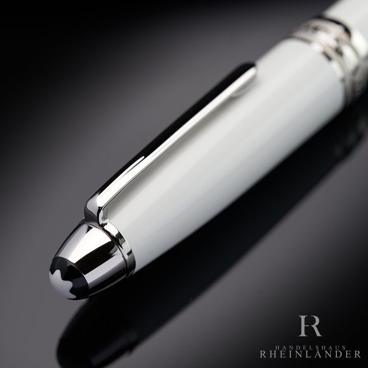 Montblanc Meisterstück White Solitaire LeGrand 146 Füllfederhalter ID 111933 OVP