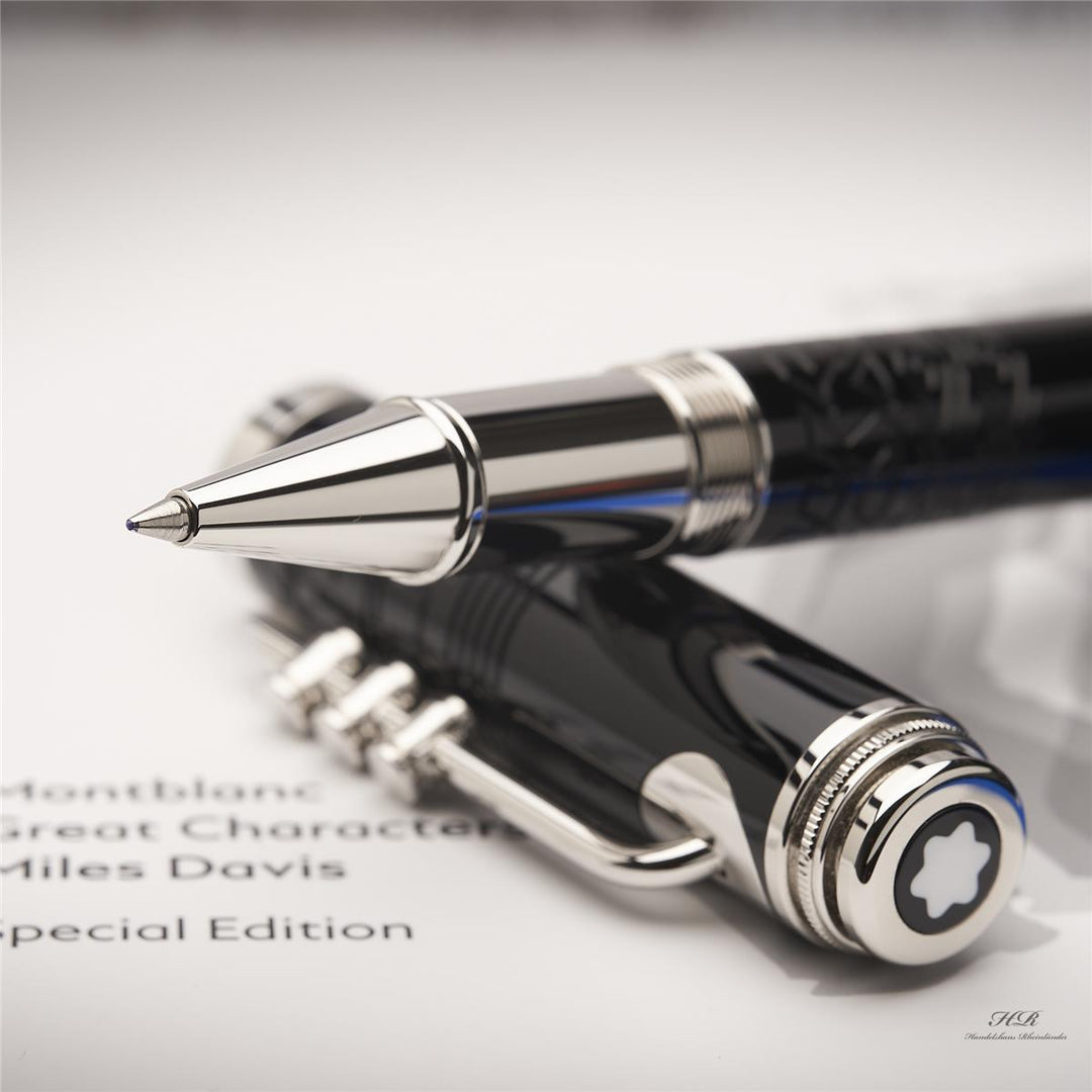 Montblanc Great Characters Special Edition Miles Davis Roller Ball ID 114345 OVP