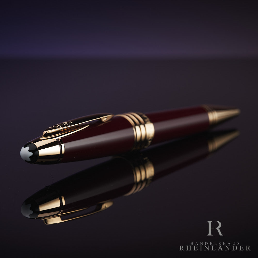 Montblanc Great Characters John F Kennedy Ballpoint Pen Burgundy ID 132126 OVP