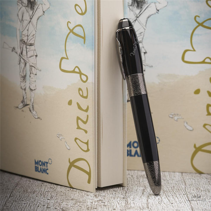 Montblanc Writers Edition von 2014 Daniel Defoe Füllfederhalter ID 110504 OVP