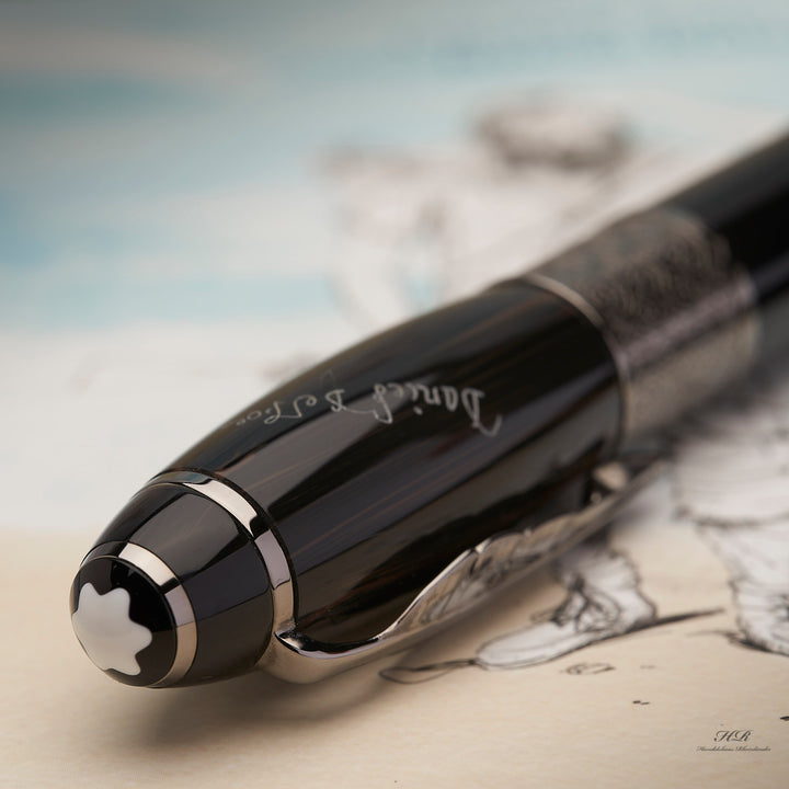 Montblanc Writers Edition von 2014 Daniel Defoe Füllfederhalter ID 110504 OVP