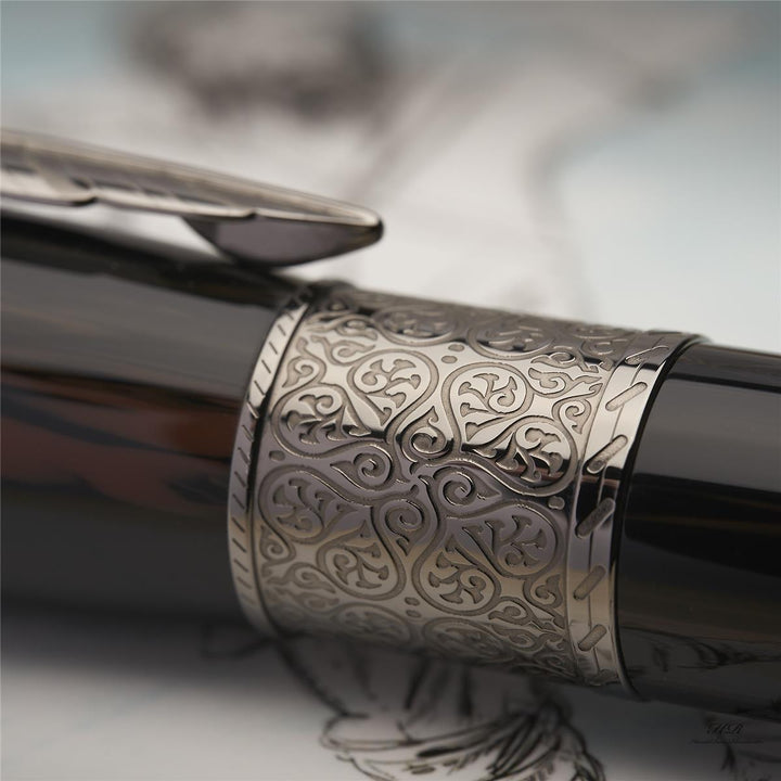 Montblanc Writers Edition von 2014 Daniel Defoe Füllfederhalter ID 110504 OVP