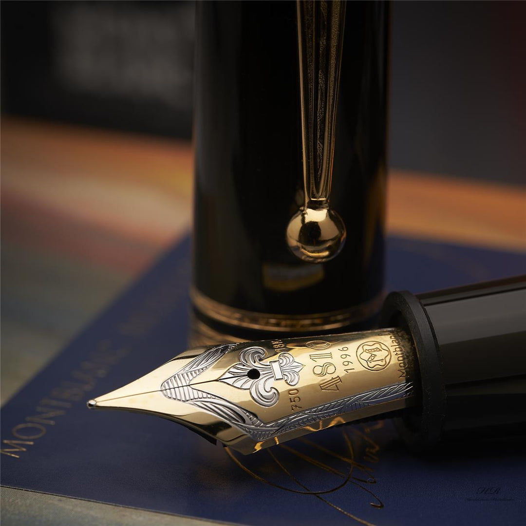 Montblanc Writers Edition from 1996 Alexander Dumas fountain pen father ID 28643 with original packaging