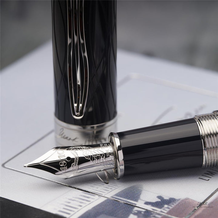 Montblanc Writers Edition from 2010 Mark Twain fountain pen ID 105635 with original packaging