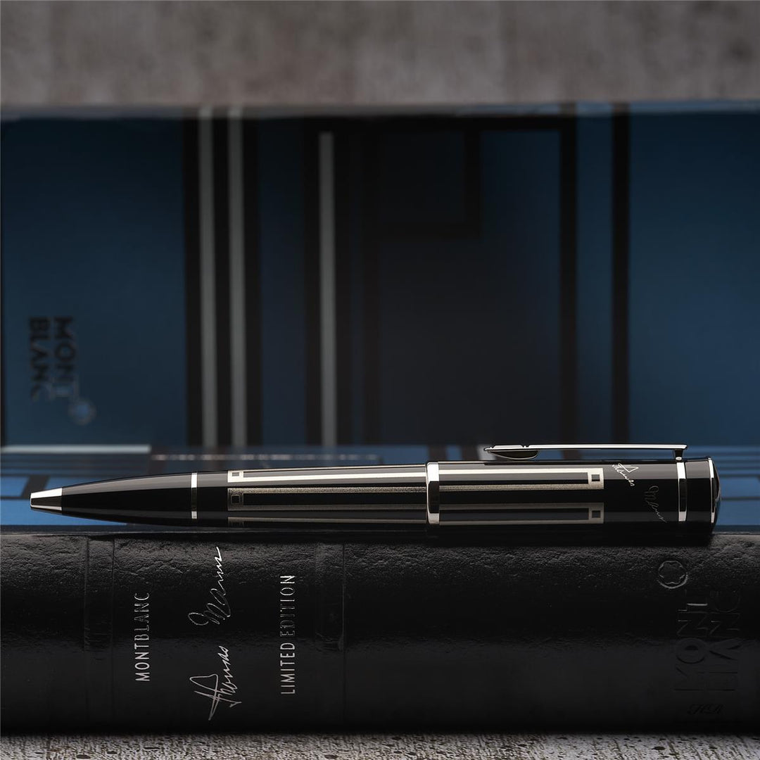 Montblanc Writers Edition from 2009 Thomas Mann ballpoint pen ID 104157 with original packaging