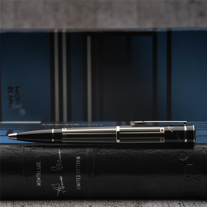 Montblanc Writers Edition from 2009 Thomas Mann ballpoint pen ID 104157 with original packaging