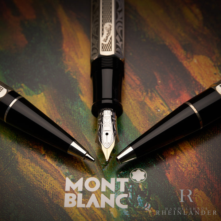 Montblanc Writers Edition Set 1999 Marcel Proust FP BP MP Sterling ID 28708 OVP